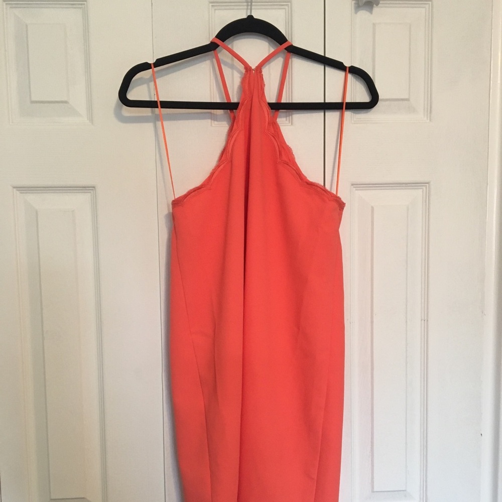New Trina Turk Orange Dress